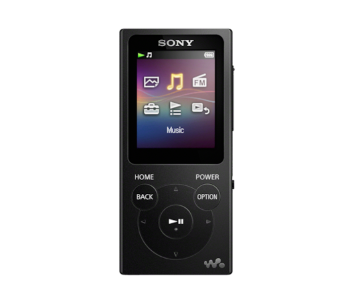 Sony NW-E394 Walkman Digital Music Player - Black - Zoom Image 1