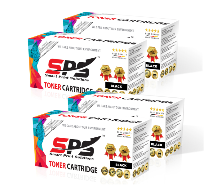 SPS FX10 CRG303 703 12A Laser Toner Cartridge Set of 4 Pack for Canon i SENSYS Faxphone Fax L MF PC D imageCLASS - Black - Zoom Image