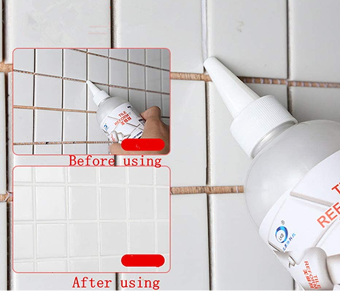 Tile Beauty Grout Tile Grout Repair Pen Tile Gap Refill Agent Tile Reform Coating Tile Sealer Repair Glue - Zoom Image 4