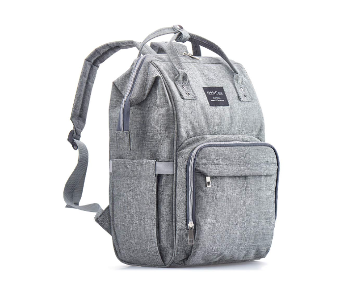 Kiddy Care Multi-Function Baby Diaper Bag - Grey - Zoom Image