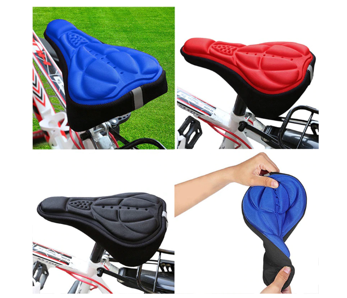 Bicycle Soft Saddle SoftSeat Cover - Red - Zoom Image 4