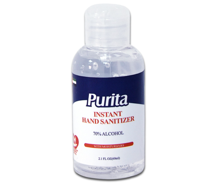 Purita Instant Hand Sanitizer with Moisturizers 60ml - Zoom Image