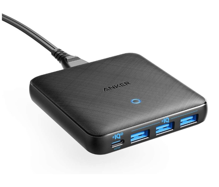 Anker A2045 PowerPort Atom III Slim USB C Charger - Black - Zoom Image 1