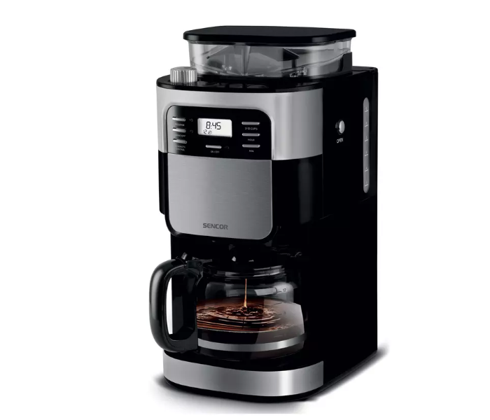 Sencor SCE 7000BK Coffee Machine with Grinder - Black - Zoom Image 1