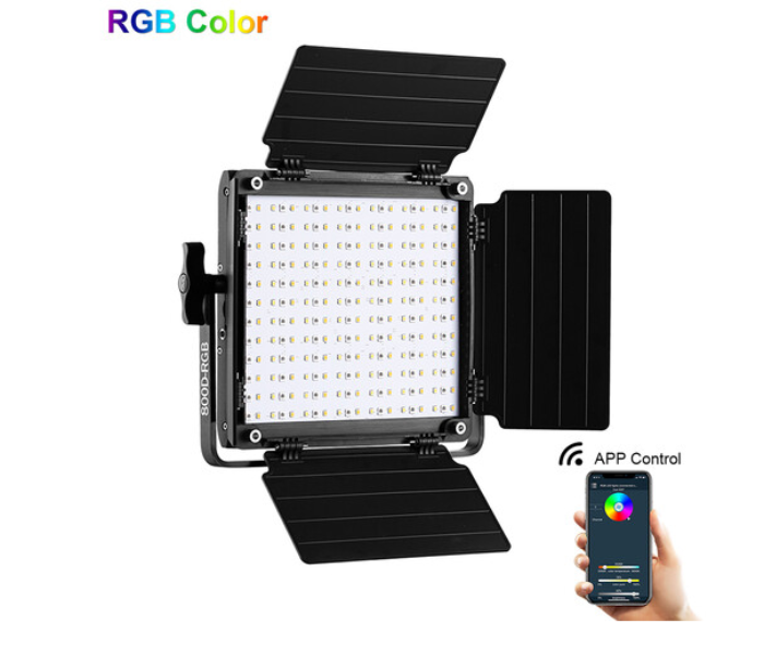 GVM 800D-RGB LED Studio Video Light - Zoom Image 2