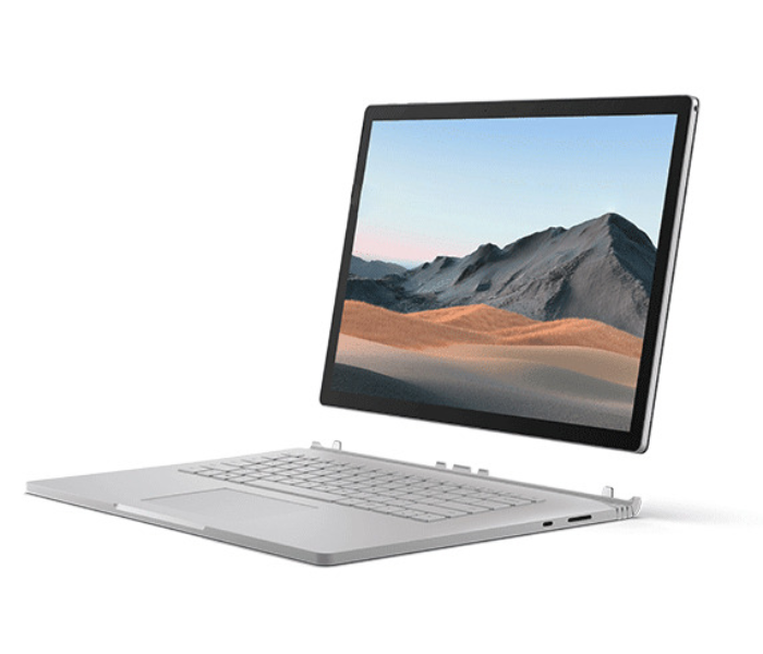 Microsoft Surface Book 3 TLQ-00013 15 inch 10th Gen Intel Core i7-1065G 32GB RAM 512GB SSD NVIDIA GeForce RTX 3000 Windows 10 Pro - Platinum - Zoom Image 4