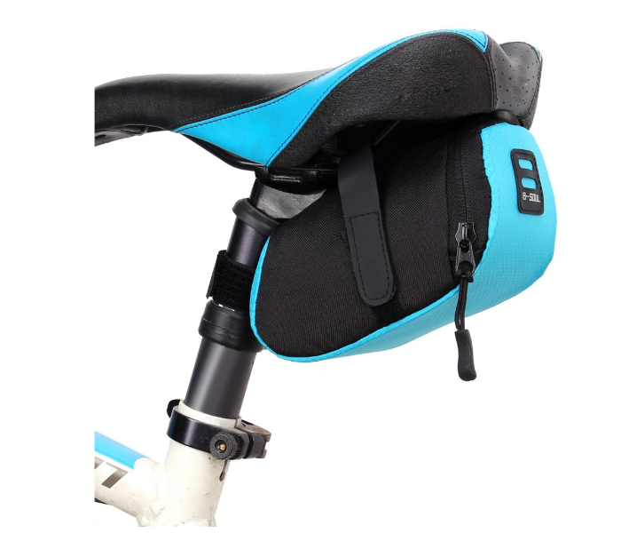 Cycling Rear Waterproof Saddle Bag - Blue - Zoom Image 1