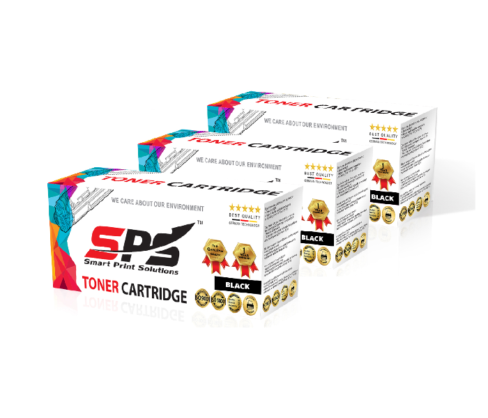 SPS Laser Toner Cartridge Set of 3 Pack CF325X 25X for HP LaserJet Enterprise Flow - Black - Zoom Image