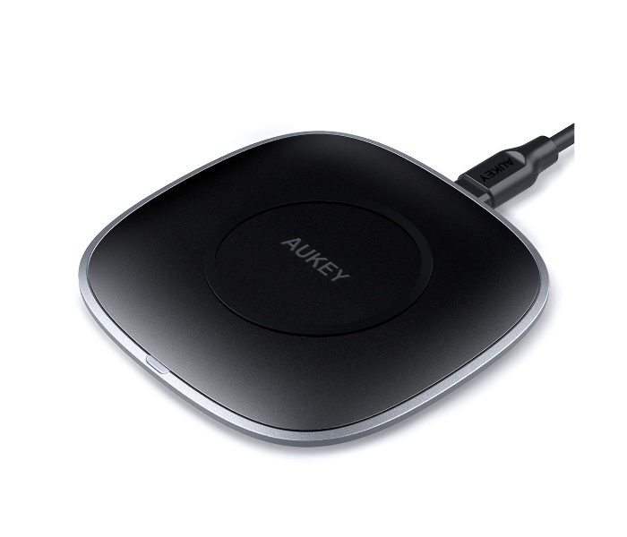 Aukey 10W Wireless Charging Pad for Qi Compatible Devices - Black - Zoom Image 1