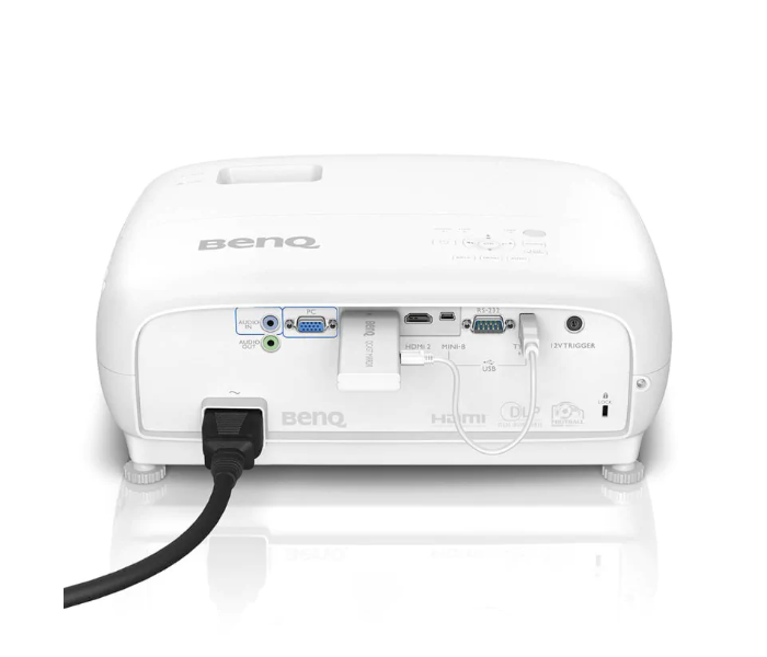 BenQ TK800 4K Home Entertainment Projector for Sports Fans in Bright Room - White and Blue - Zoom Image 5