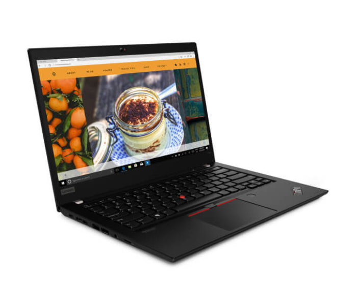 Lenovo ThinkPad T14 20S0001FAD 14.0 Inch FHD IPS Intel core i7-10510U Processor 16GB RAM DDR4 512GB SSD NVIDIA GeForce MX330 2GB Graphics Arabic Keyboard Win10 Pro - Black - Zoom Image 4