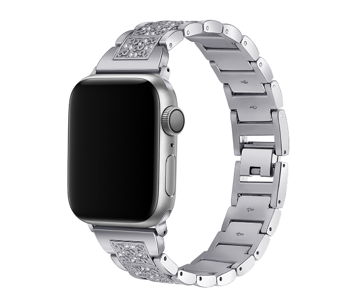 Promate FROST-38ML 38mm Bracelet Watch Strap for Apple Watch - Silver - Zoom Image 1