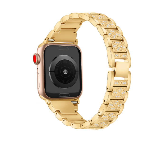 Promate FROST-38SM 38mm Bracelet Watch Strap for Apple Watch - Gold - Zoom Image 2