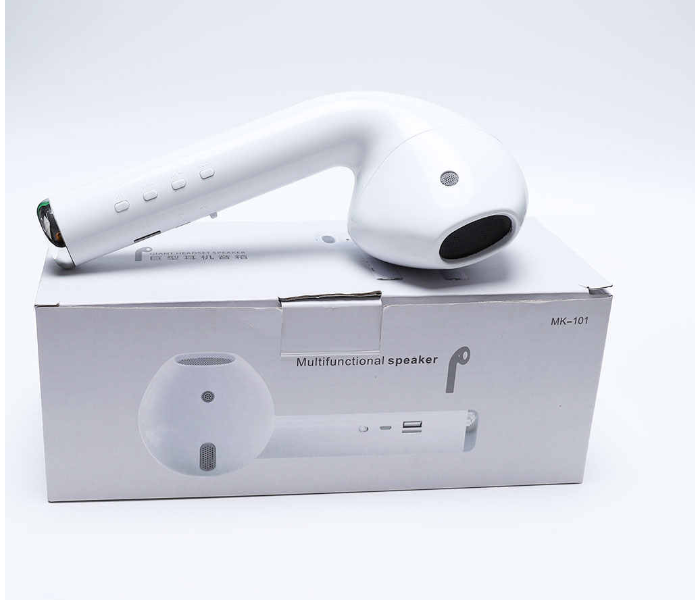 Giant Wireless Bluetooth Earphone Speaker for AirPods- White - Zoom Image 6