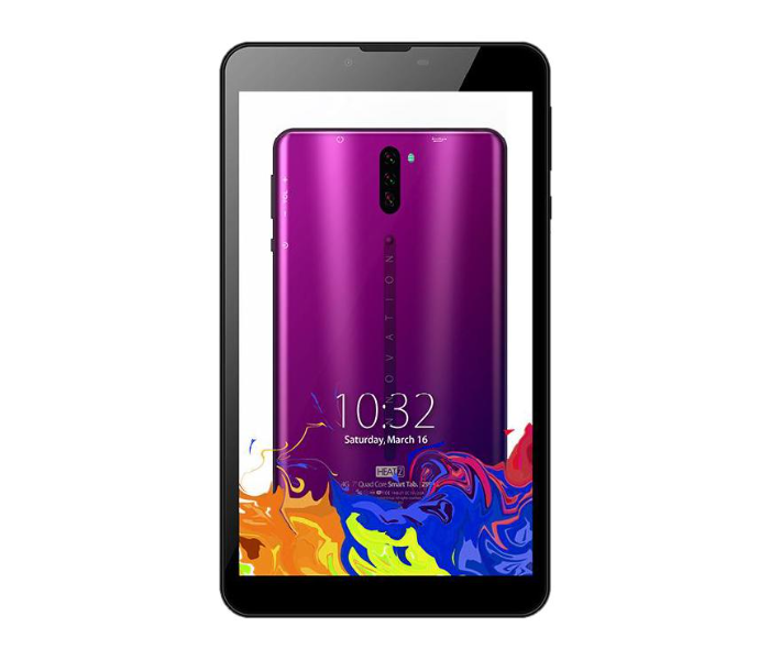 Heatz 4G Z9910 7 Inch 2GB RAM 16GB Android Tablet - Purple - Zoom Image 1