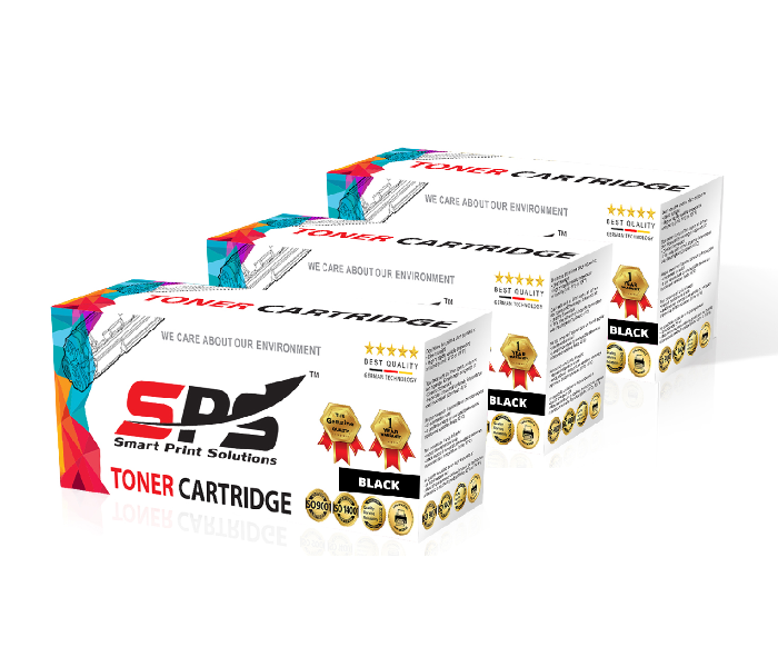 SPS Laser Toner Cartridge Set of 3 Pack Q1339A 39A for HP LaserJet Printer - Black - Zoom Image