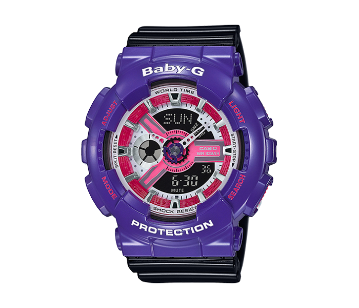 Casio BA-110NC-6ADR Baby-G Analog Digital Watch - Violet - Zoom Image