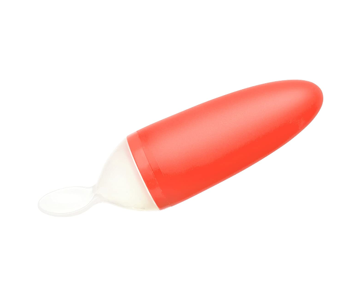 Boon Squirt Silicone Baby Food Dispensing Spoon - Red - Zoom Image