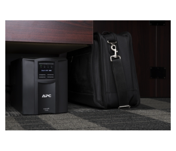 APC 1000VA 230V LCD Smart-UPS with SmartConnect - Black - Zoom Image 4