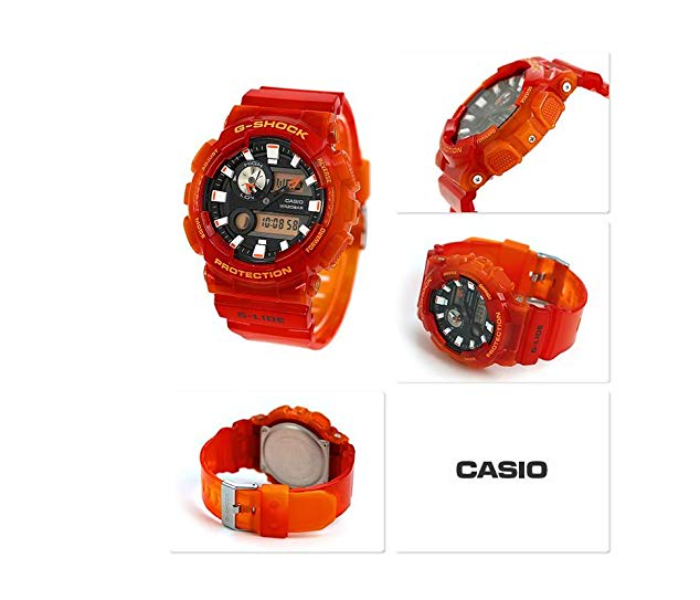 Casio GAX-100MSA-4ADR G-Shock G-Lide Mens Watch - Pink - Zoom Image 3