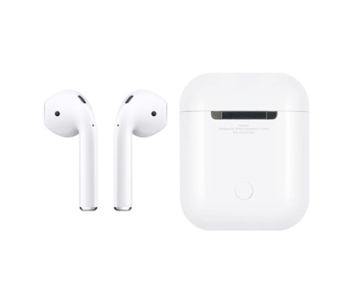 In-Ear Bluetooth Earbuds With Charging Case - White - Zoom Image 1