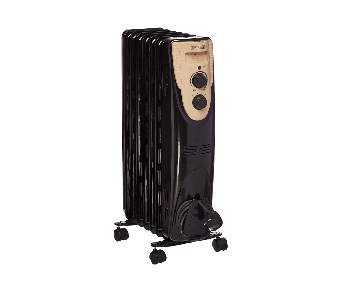 Black and Decker OR070D-B5 1500W Oil Radiator Heater with 3 Heat Setting - Black - Zoom Image 1