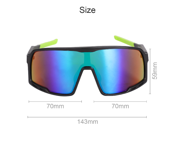 Cycling Shades Windproof Sunglasses - Colorful - Zoom Image 2