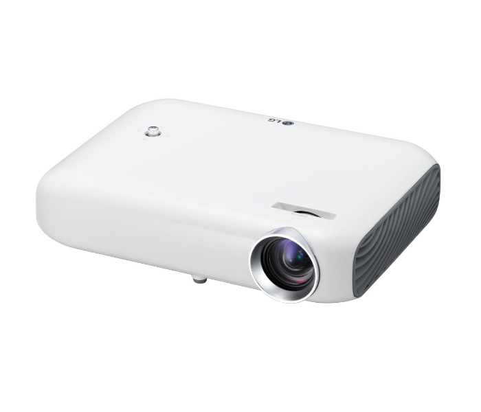 LG PW1000 1000 Lumen Minibeam LED Projector With Screen Share And Bluetooth Sound Out - White - Zoom Image 1