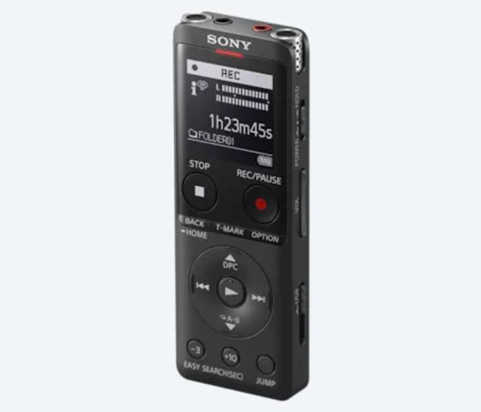 Sony ICD-UX570FBC UX Series Digital Voice Recorder - Black - Zoom Image 1