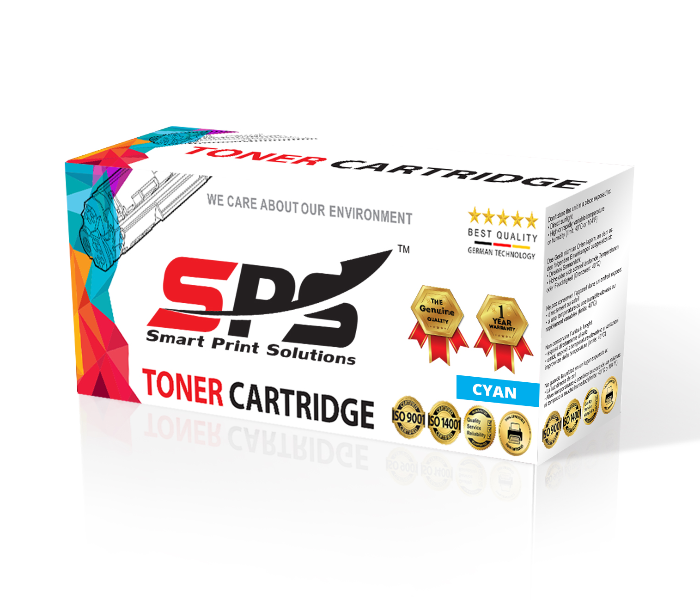 SPS Compatible Toner Cartridges CE261A 647A for HP Color LaserJet and HP Color LaserJet Enterprise - Cyan - Zoom Image