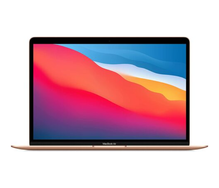 Apple MGNE3 Macbook Air 2020 Model 13-Inch Apple M1 chip with 8-core CPU 8GB 512GB SSD 8-core GPU Eng-Keyboard - Gold - Zoom Image 1