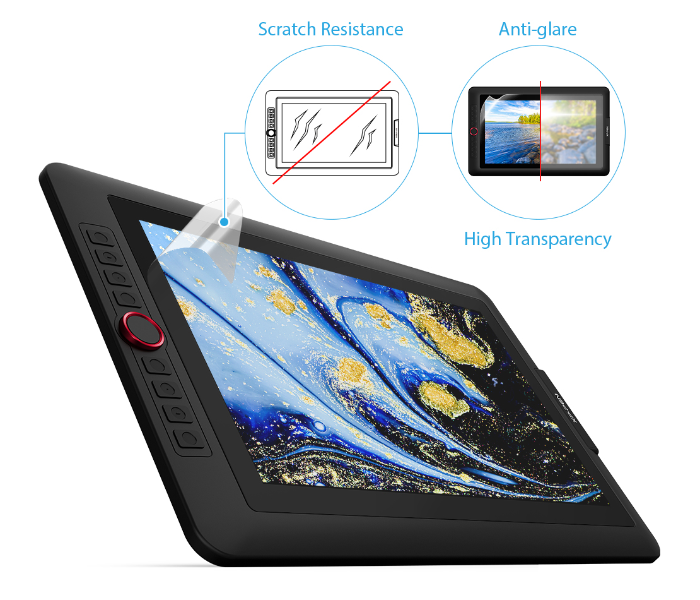 XP-Pen ARTIST15.6PRO 15.6 inch Display Graphic Tablet - Black - Zoom Image 6