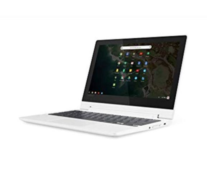 Lenovo Chromebook C330 11.6 Inch Mediatek Processor 4GB RAM 64GB eMMC Flash Drive Integrated Graphics 2 in-1 Convertible Laptop - Blizzard White  - Zoom Image 4