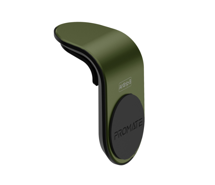 Promate AirGrip-3 AC Vent Phone Holder - Green - Zoom Image 1