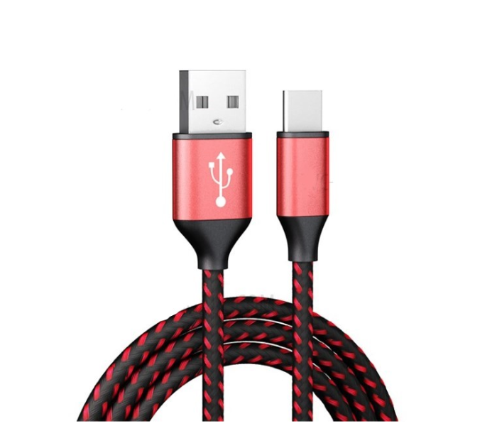 IPOS 1 Meter USB to Type-C Cable - Red - Zoom Image