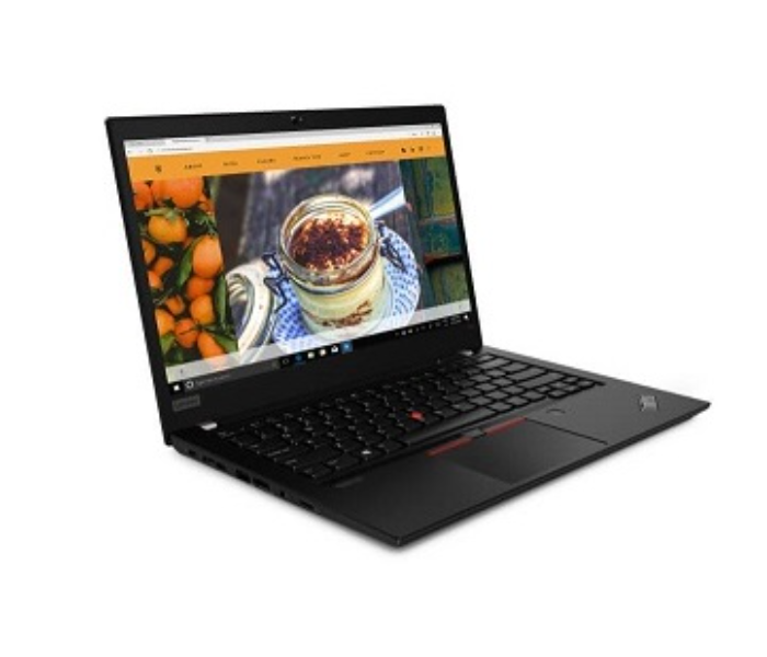 Lenovo ThinkPad T14 20S00013AD 14.0 Inch FHD IPS Intel core i7-10510U Processor 16GB RAM DDR4 512GB SSD Intel HD Graphics Arabic-English Keyboard Win10 Pro - Black - Zoom Image 1