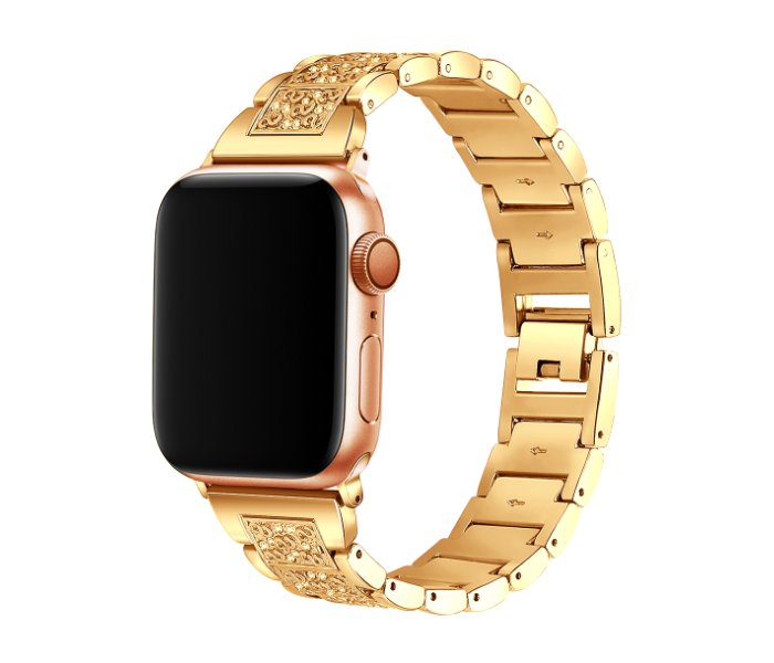 Promate FROST-38SM 38mm Bracelet Watch Strap for Apple Watch - Gold - Zoom Image 1