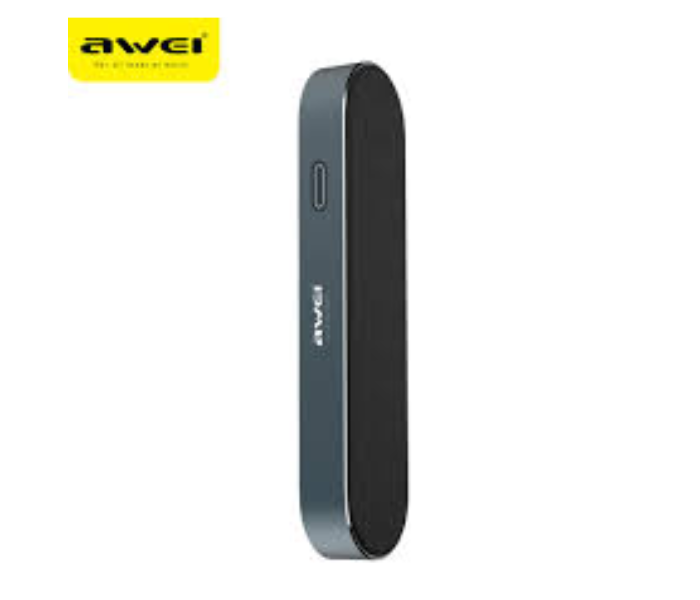 Awei Y220 Wireless Metal Dual-Track Speaker - Black - Zoom Image 4