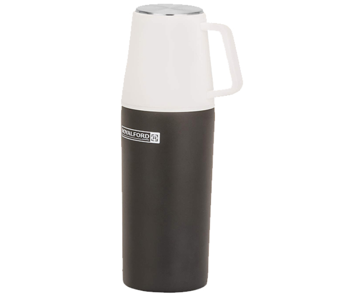 Royalford RFU9035 350ml Stainless Steel Vacuum Bottle - Black - Zoom Image 4