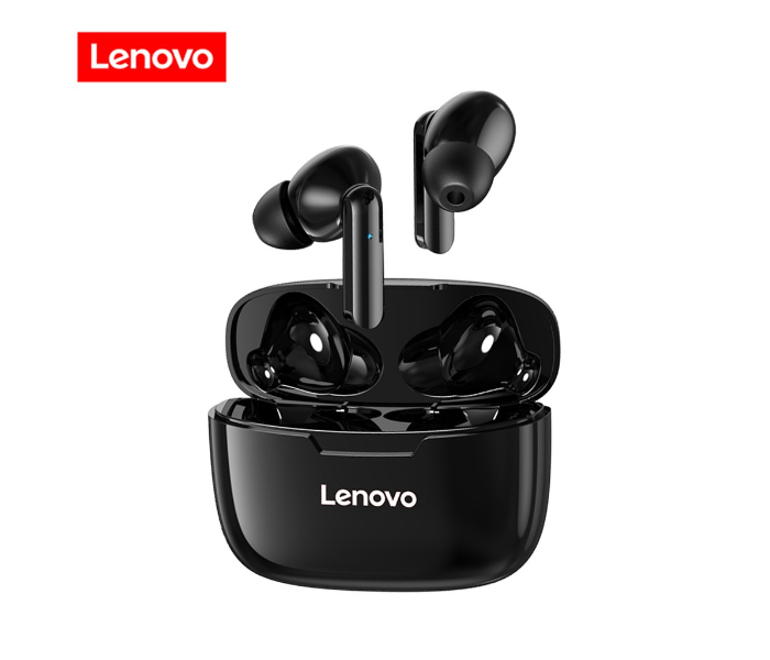 Lenovo XT90 TWS In-Ear Earphones With Mic And Charging Case - Black - Zoom Image