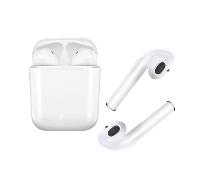 Stereo Bluetooth Wireless In Ear Earbuds With Charging Box - White - Zoom Image 2