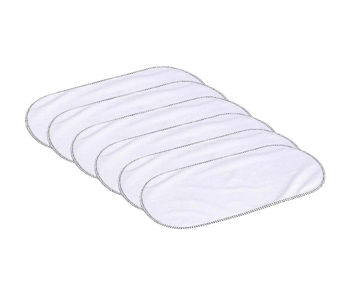 Pack of 6 Waterproof Changing Pad Liners - White - Zoom Image