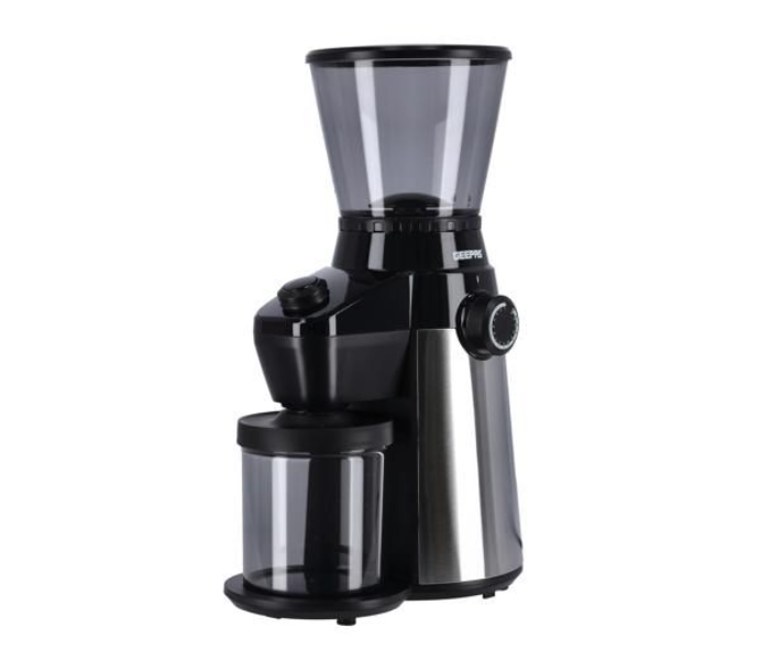 Geepas GCG41013 150 Watts Coffee Grinder - Black and Silver - Zoom Image 3