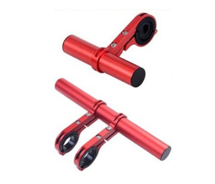 Alloy Handlebar Extender Bracket for Bicycle and E-Scooter 10cm- Red - Zoom Image