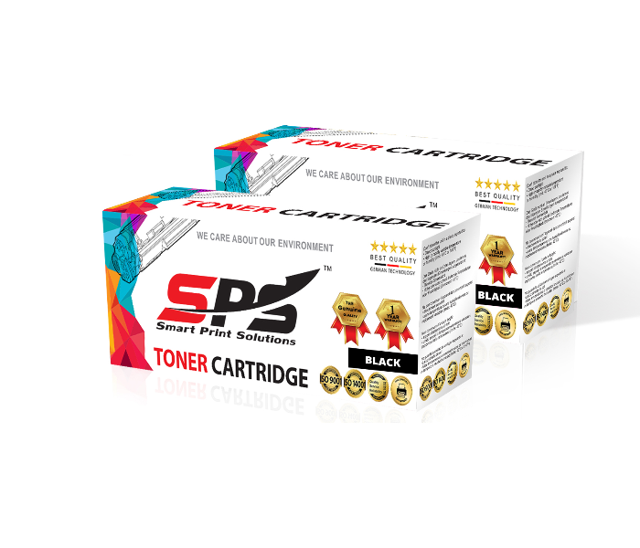 SPS Laser Toner Cartridge Set of 2 Pack Q6511A 11A for Canon and HP LaserJet Printer - Black - Zoom Image