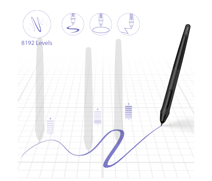 XP-Pen G640S Star Series Graphic Tablet - Black - Zoom Image 3