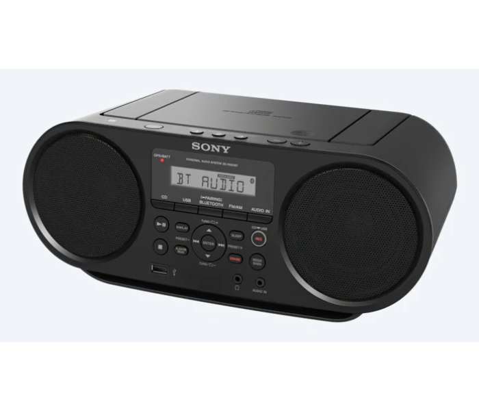 Sony ZS-RS60BT CD Boombox With Bluetooth - Black - Zoom Image 3