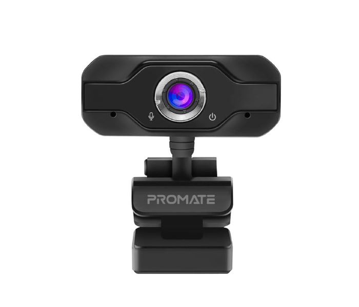 Promate ProCam-1 Widescreen Full-HD Webcam With Noise-Reduction Mic - Black - Zoom Image 1