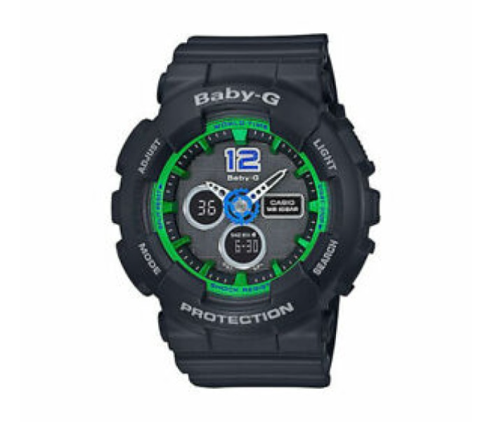 Casio BA-120-1BDR Baby-G Analog Digital Watch - Black - Zoom Image