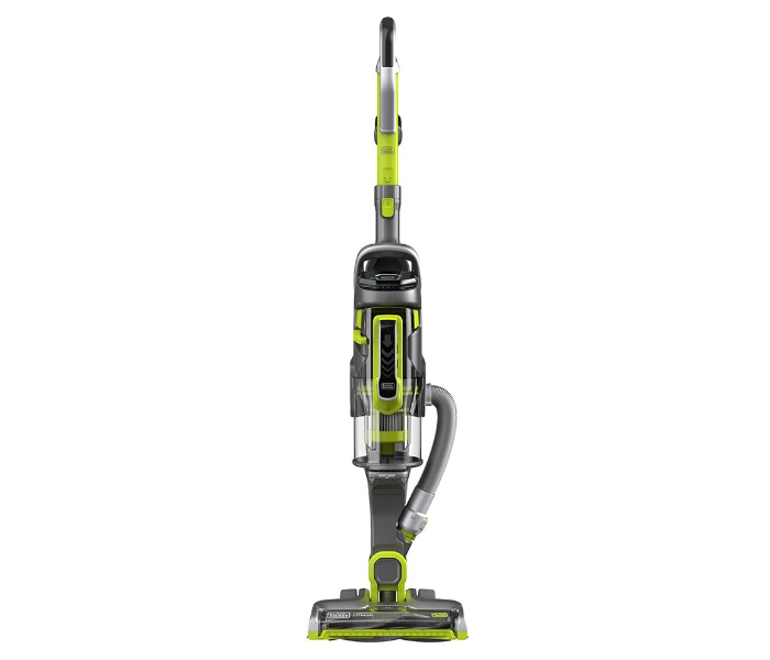 Black and Decker CUA525BHA-GB 45W Upright Stick Allergy Vacuum Cleaner - Grey and Green - Zoom Image 3